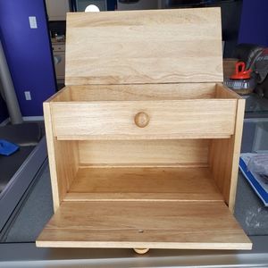 Wooden Bread box